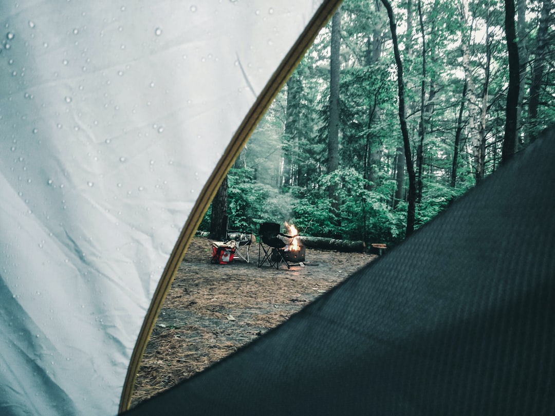 Photo perfecte camping