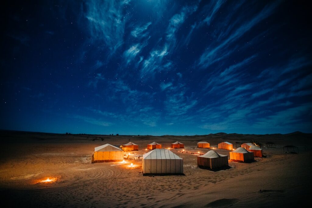 Photo glamping