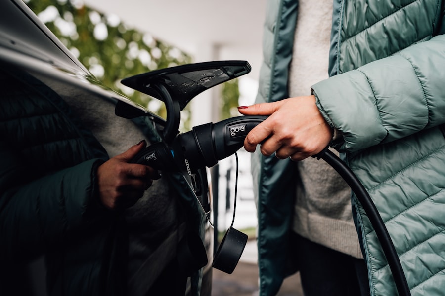 Roadtrip electric car with charging plan