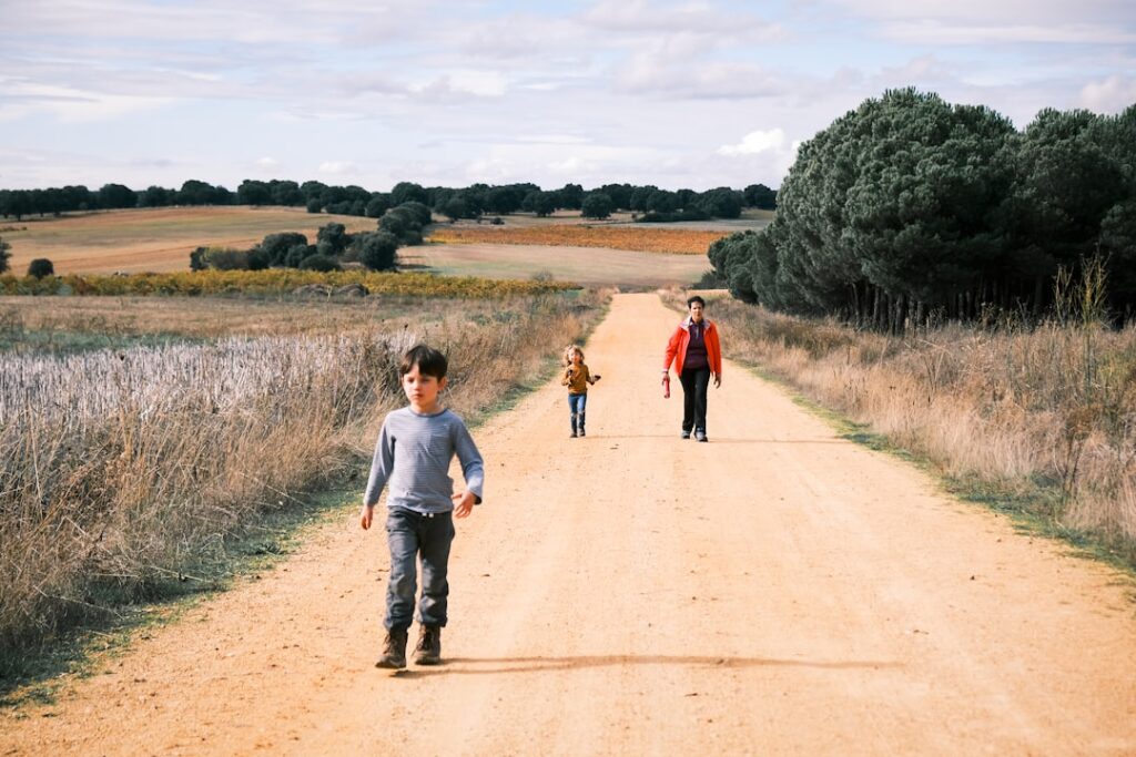 Photo Wandelen met kinderen