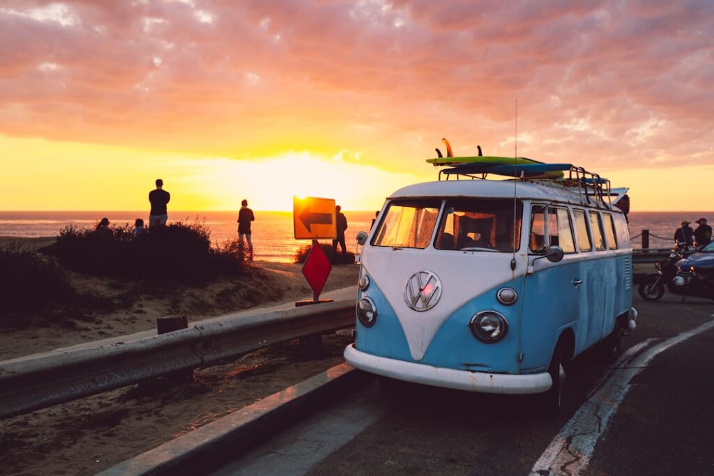 Photo beach holidays with public transport